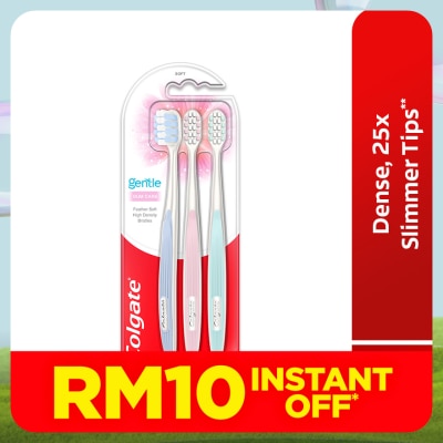 COLGATE Colgate Gentle Gum Care Toothbrush (3s)