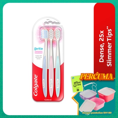 COLGATE - Colgate Gentle Gum Care Toothbrush (3s)