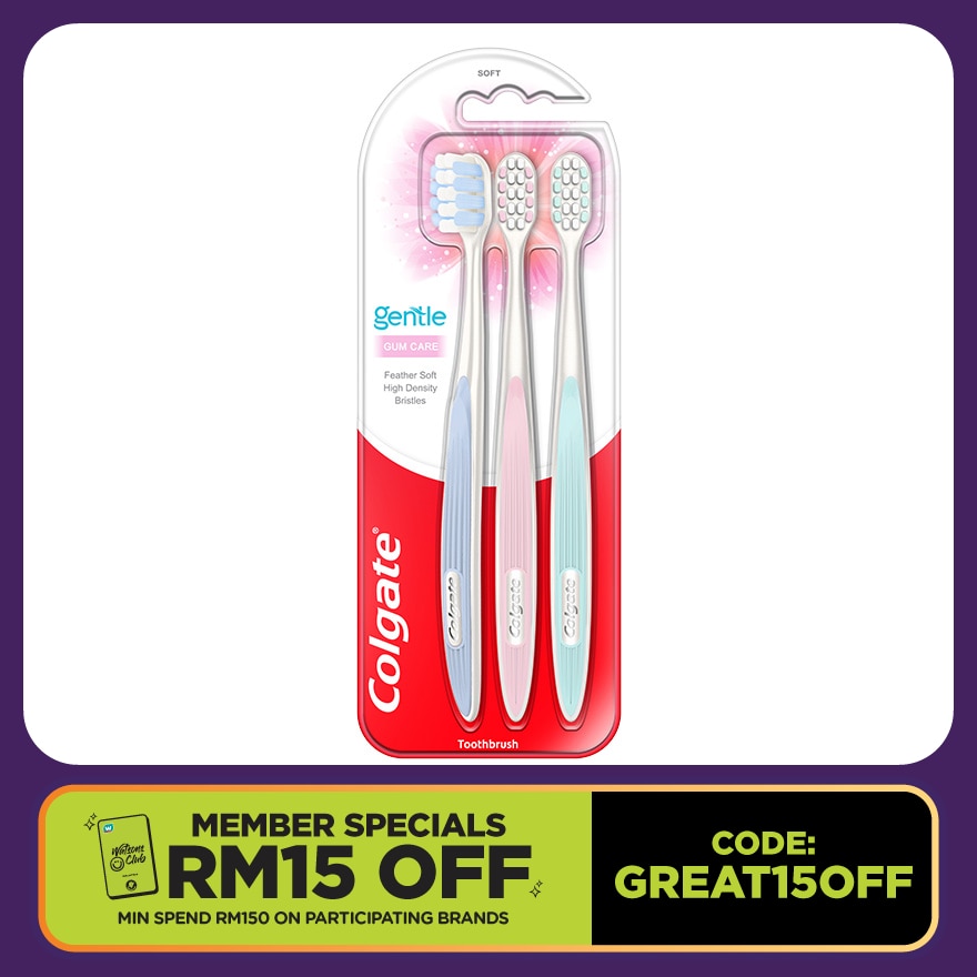 Gentle Gum Care Toothbrush 3S