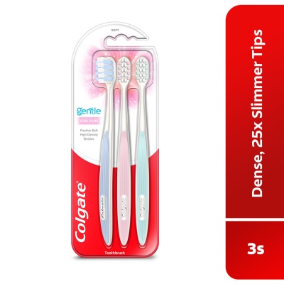COLGATE Colgate Gentle Gum Care Toothbrush (3s) image