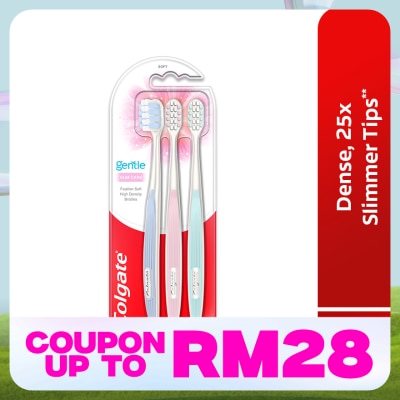 COLGATE Colgate Gentle Gum Care Toothbrush (3s)