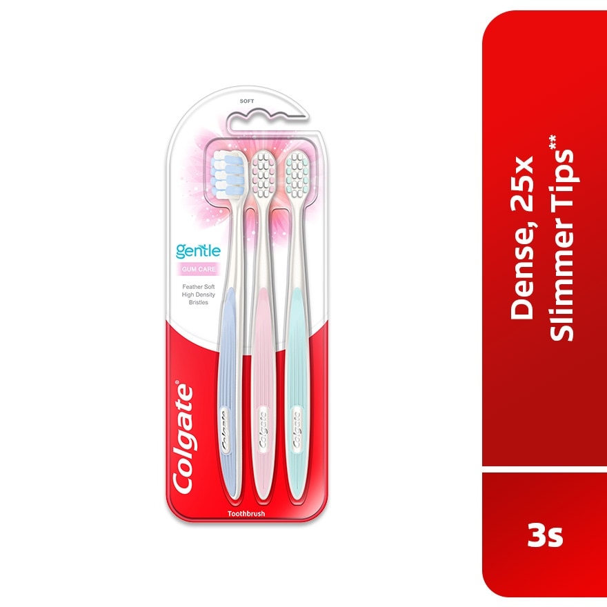 Colgate Gentle Gum Care Toothbrush (3s)