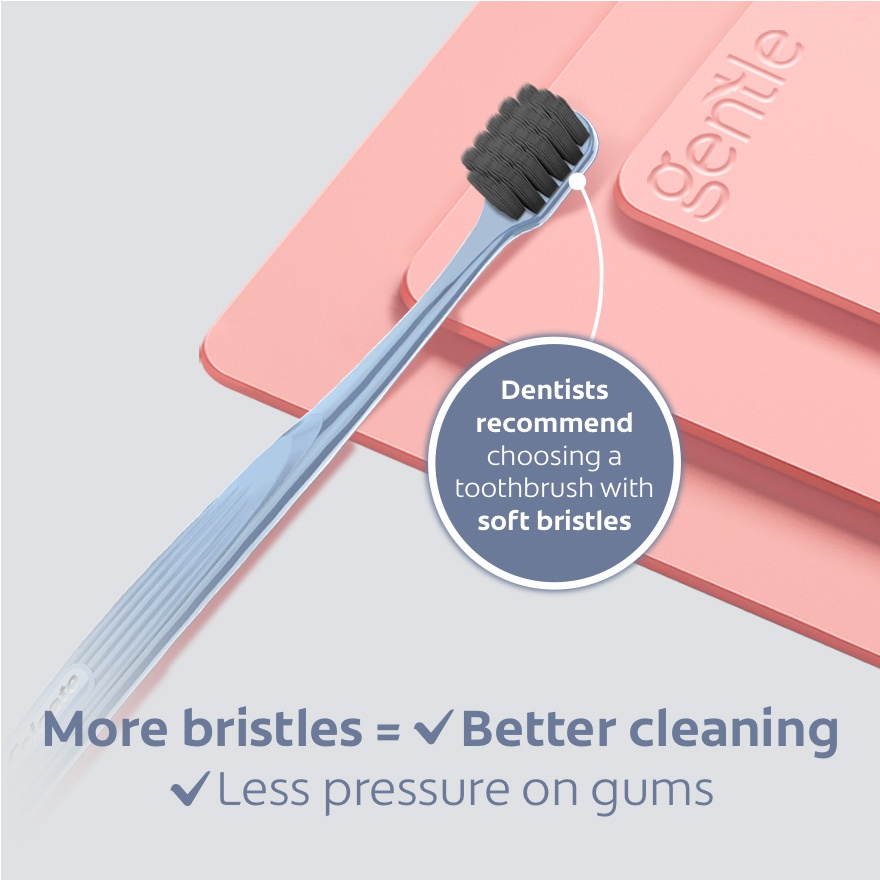 Colgate Gentle Charcoal Toothbrush 3s image