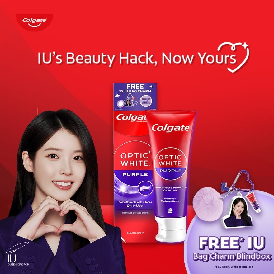 Optic White Purple Toothpaste 100g
