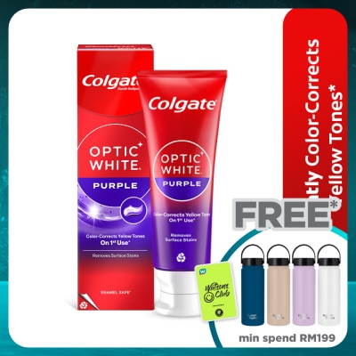 COLGATE Colgate Optic White Purple Whitening Toothpaste 100g