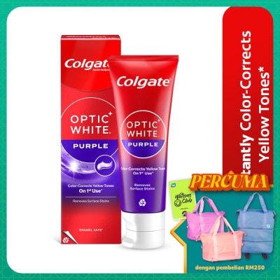 COLGATE Colgate Optic White Purple Whitening Toothpaste 100g
