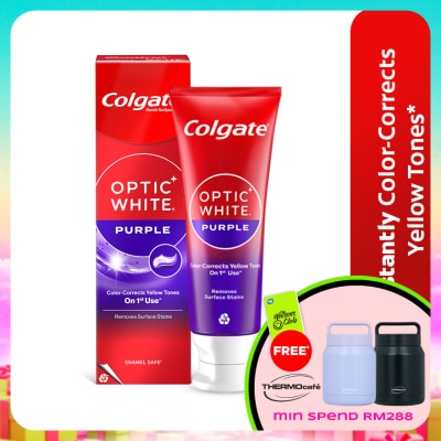 COLGATE - Colgate Optic White Purple Whitening Toothpaste 100g