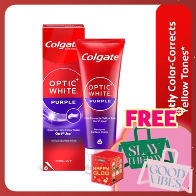 COLGATE Colgate Optic White Purple Whitening Toothpaste 100g