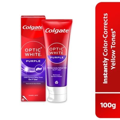 COLGATE Optic White Purple Toothpaste 100g