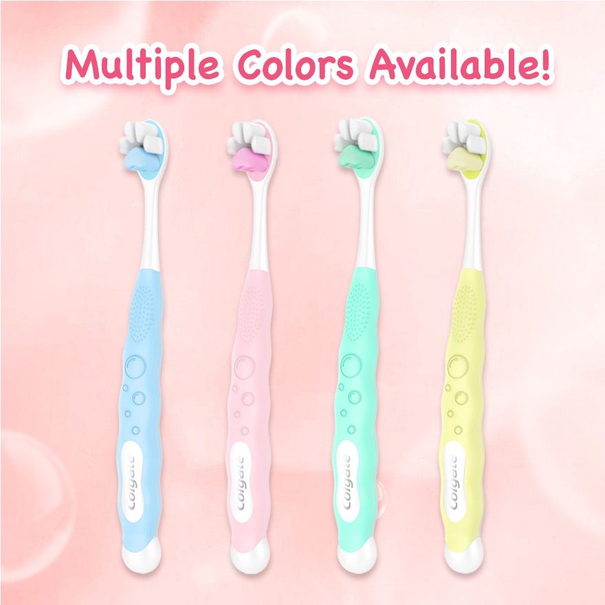 Colgate Kids Fluffy Animal Paw Toothbrush 1s image