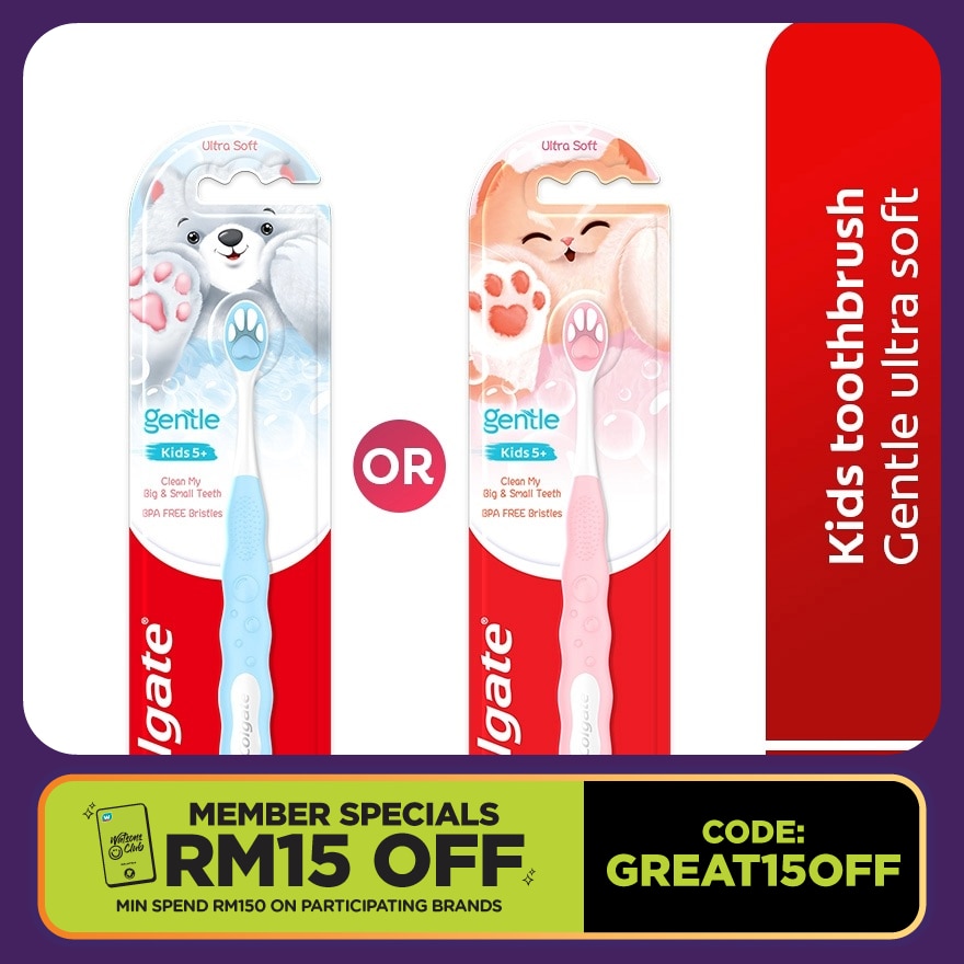 Toothbrush Kids Fluffy Paw 1s