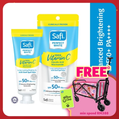 SAFI Perfect White 3X Advance Brightening Sunscreen SPF50+ 25g