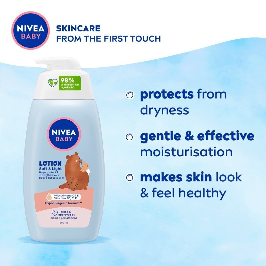 Baby Soft & Light Lotion 500ml