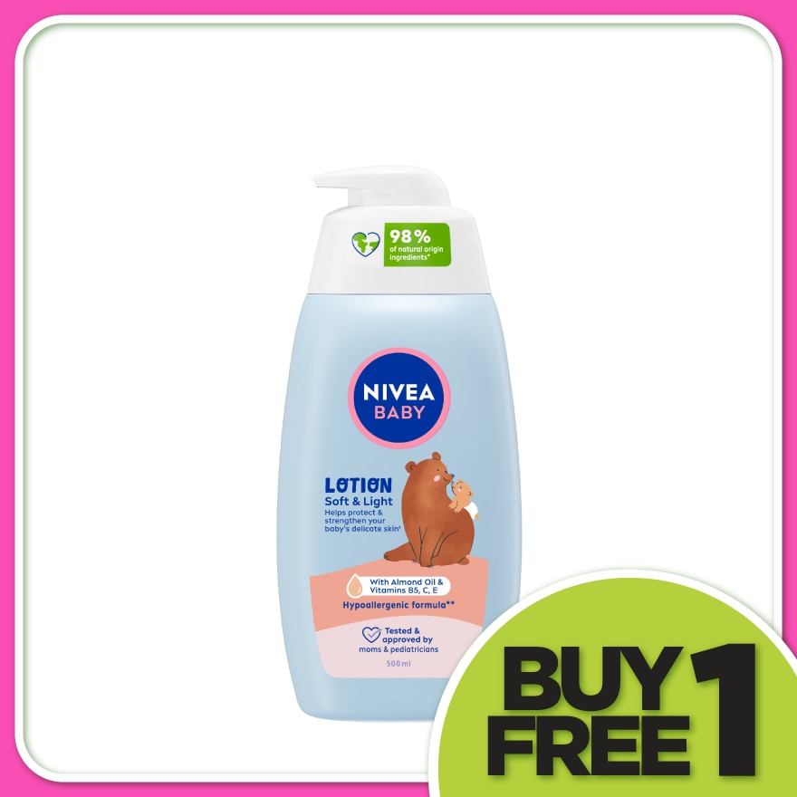 Baby Soft & Light Lotion 500ml