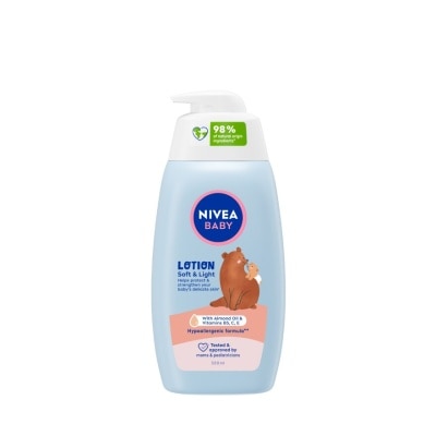 NIVEA BABY Baby Soft & Light Lotion 500ml