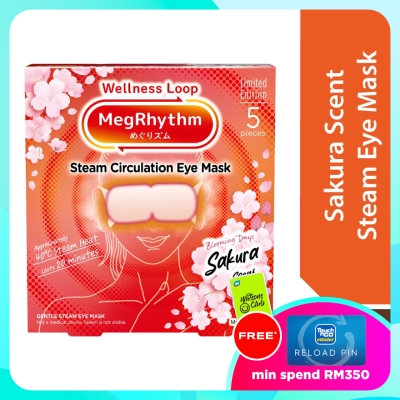 MEG RHYTHM Steam Eye Mask Sakura Scent 5's image
