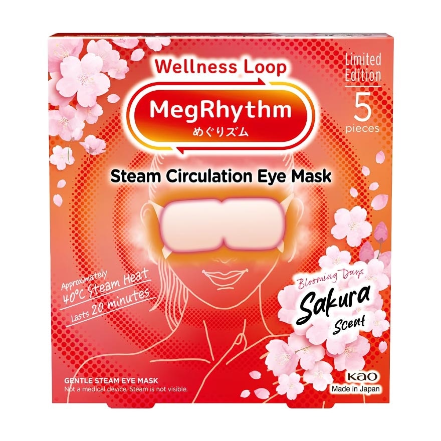 Steam Eye Mask Sakura Scent 5's