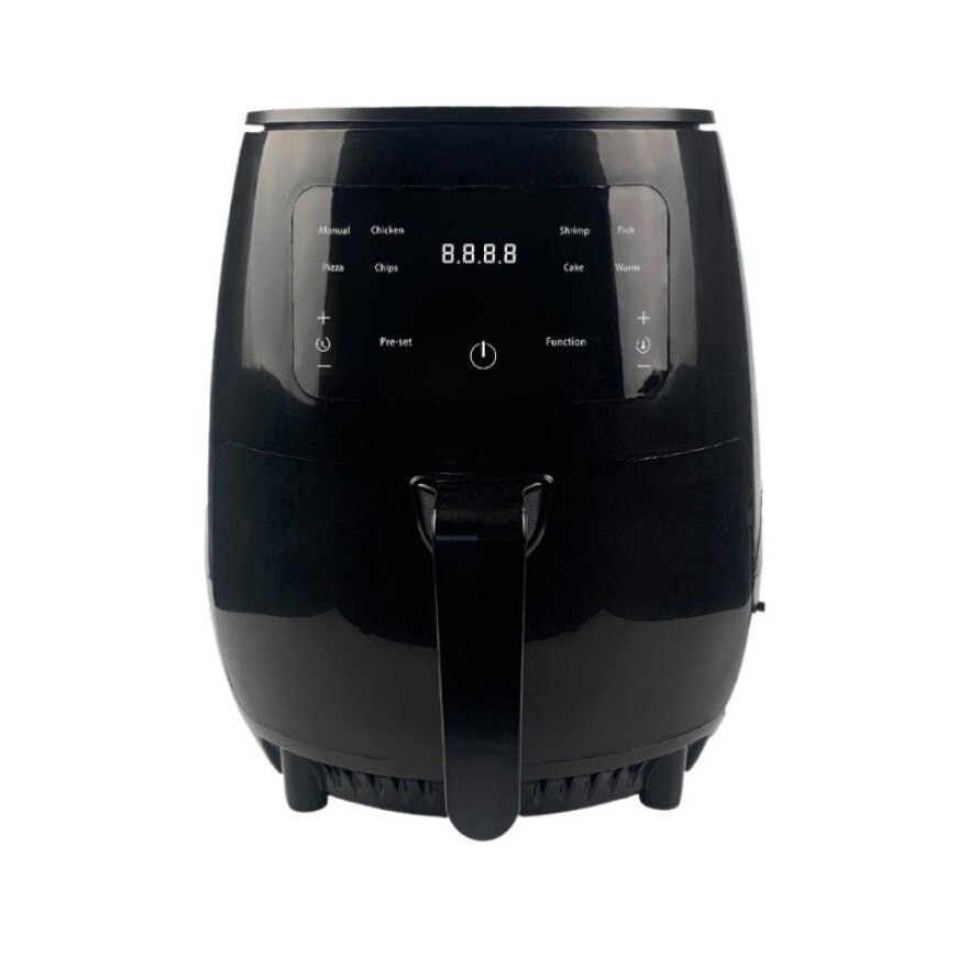 4.5l Digital Air Fryer Non Stick (Black)