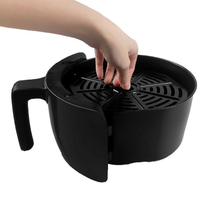 4.5l Digital Air Fryer Non Stick (Black)