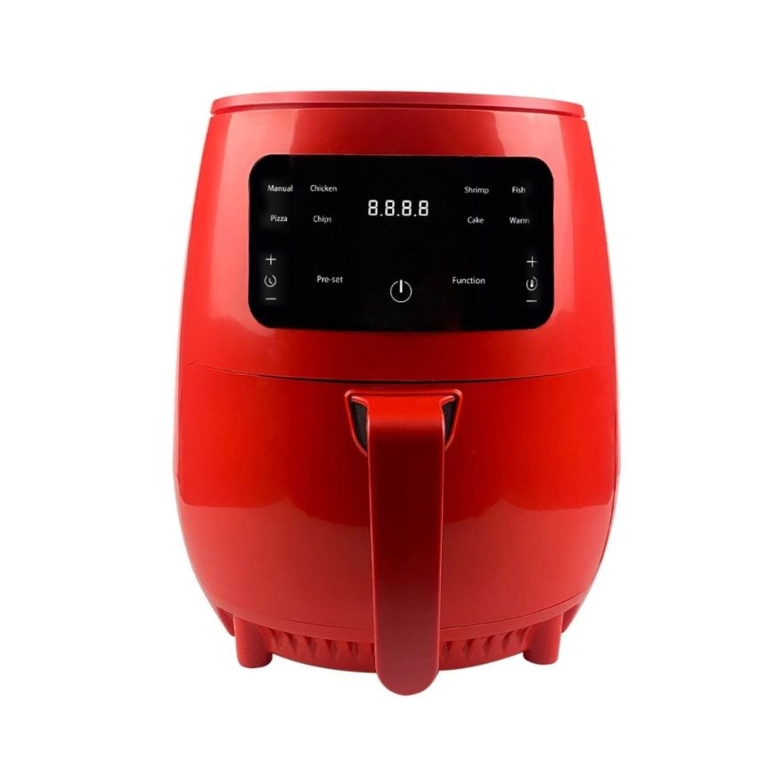 4.5L Digital Air Fryer Non Stick (Red)