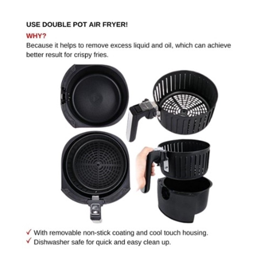 4.8L Air Fryer Non Stick