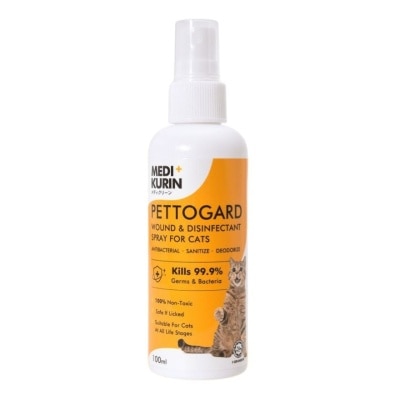 PETTOGARD Antimicrobial Skin Care and Wound Spray Cats 100ml