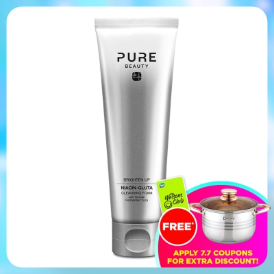 PURE BEAUTY - Brighten Up Niacin-Gluta Cleansing foam 125ml