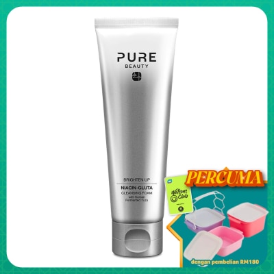 PURE BEAUTY - Brighten Up Niacin-Gluta Cleansing foam 125ml