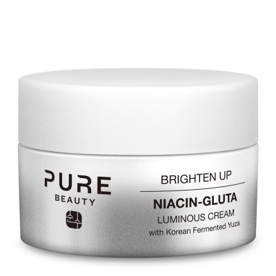 luminous white glutathione review PURE BEAUTY, Brighten Up Niacin-Gluta Cream 50ml The Ordinary Copper Peptides تونر تصحيح لون البشرة Size:25x1ml