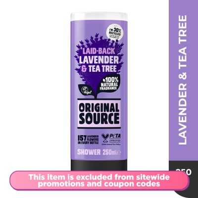 ORIGINAL SOURCE Shower Gel Laid-Back Lavender & Tea Tree 250ml
