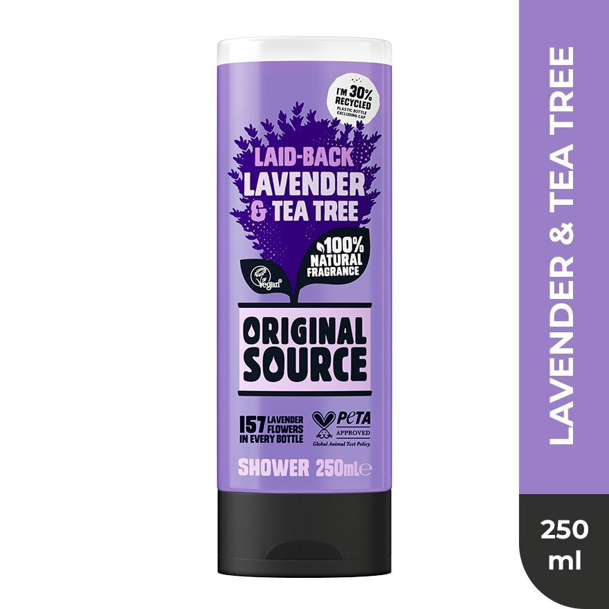 Shower Gel Laid-Back Lavender & Tea Tree 250ml