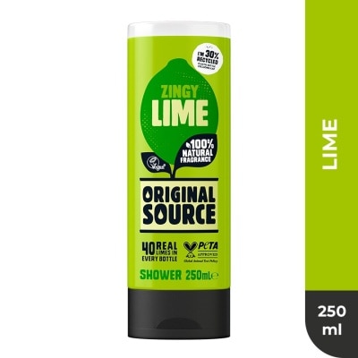 ORIGINAL SOURCE Shower Gel Zingy Lime 250ml