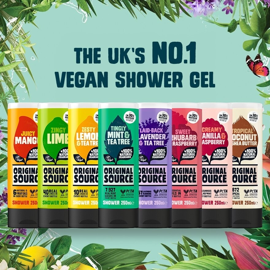 Shower Gel Zesty Lemon & Tea Tree 250ml