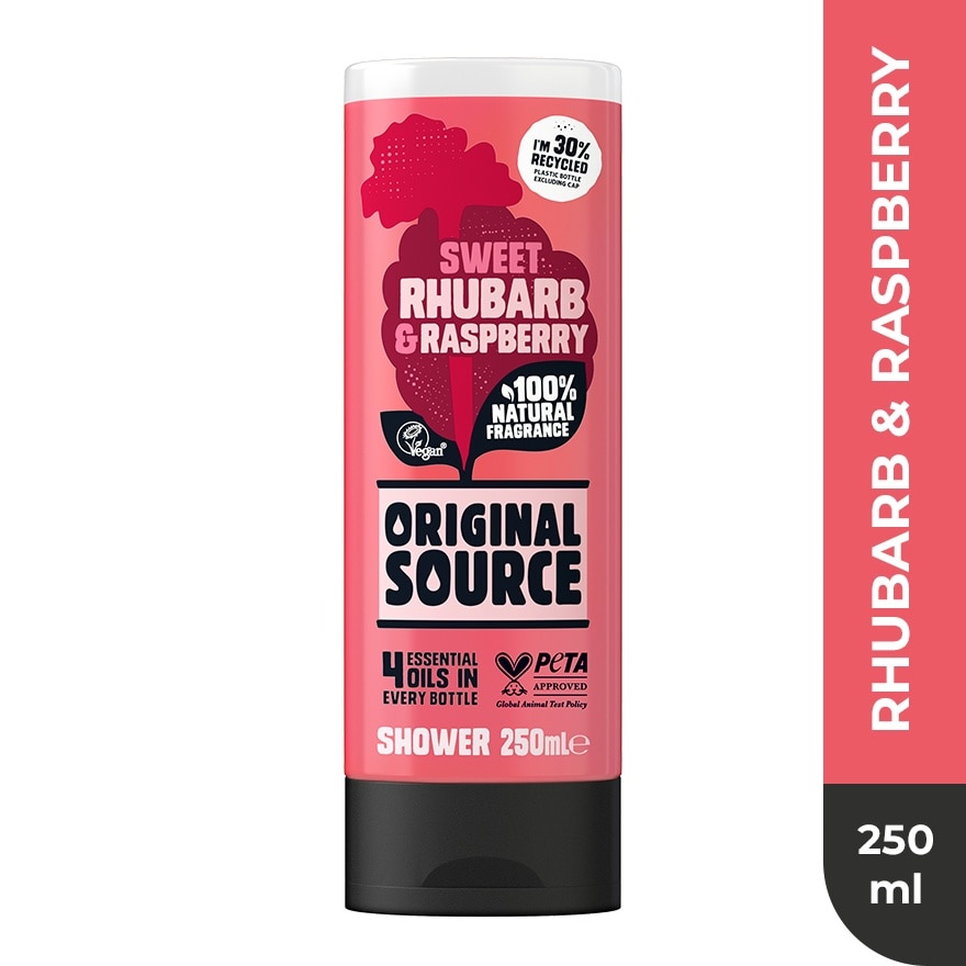 Shower Gel Sweet Rhubarb & Raspberry 250ml