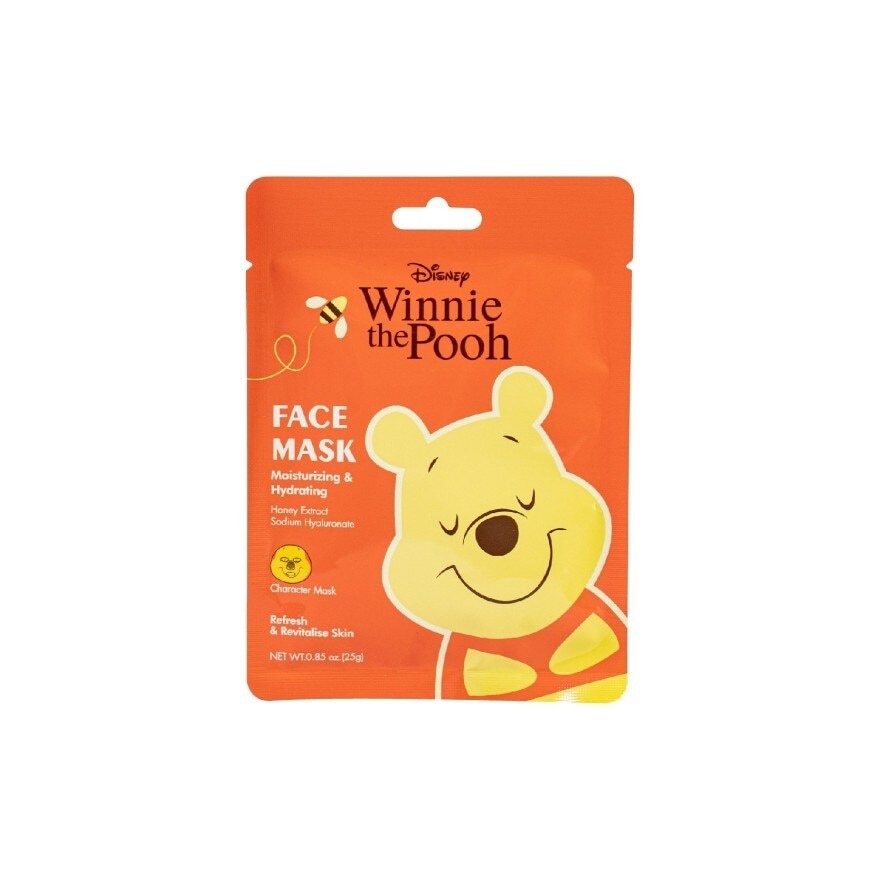 Winnie The Pooh Moisturizing & Hydrating Facial Mask 3'S