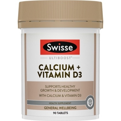 SWISSE Ultiboost Calcium + Vitamin D3 90s