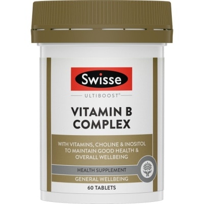 SWISSE Ultiboost Vitamin B Complex 60s