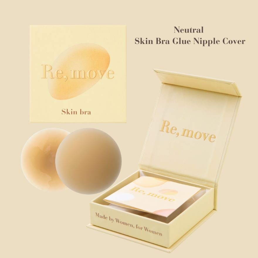 Neutral Skin Bra Glue Nipple Cover 2S