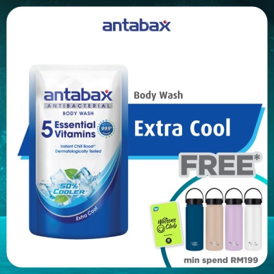 ANTABAX Antibacterial Shower Extra Cool Refill 850ml
