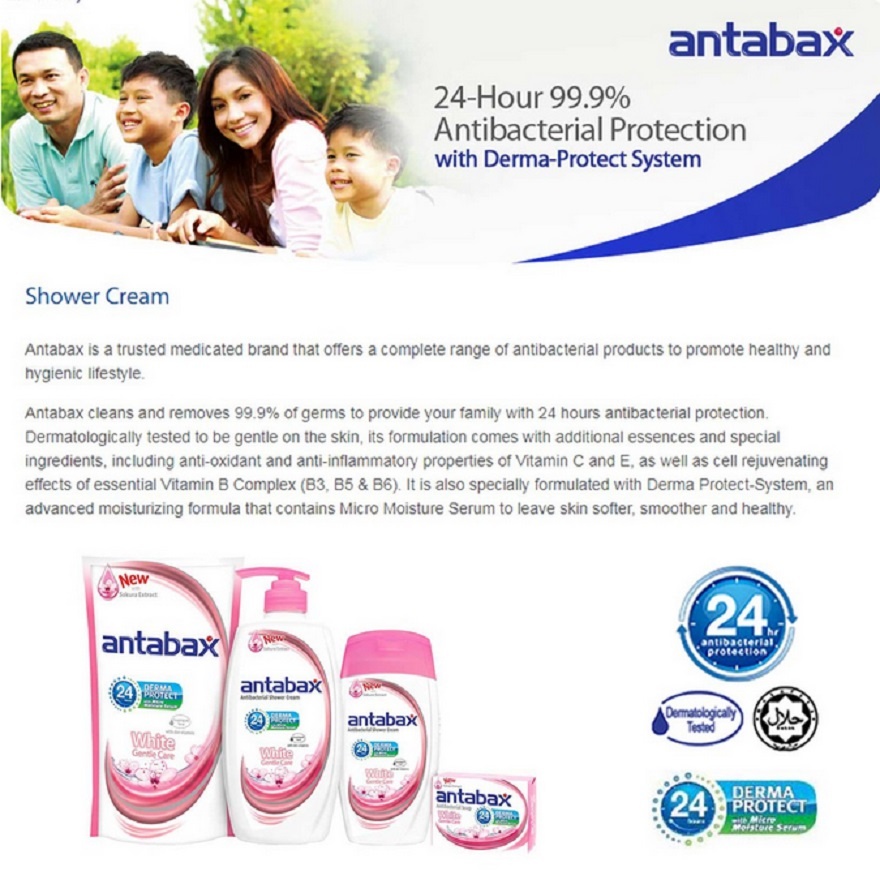Antibacterial Shower Gentle Care Refill 800g