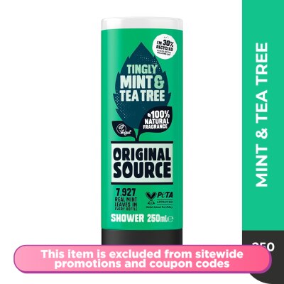 ORIGINAL SOURCE Shower Gel Tingly Mint & Tea Tree 250ml
