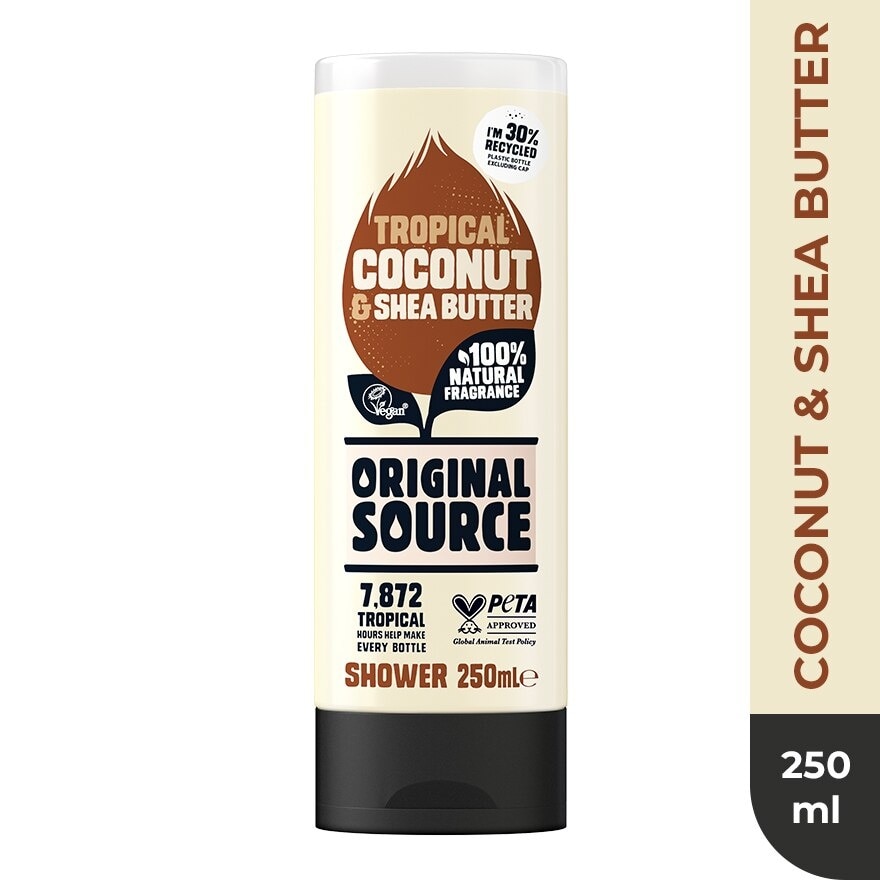 Shower Gel Tropical Coconut & Shea Butter 250ml