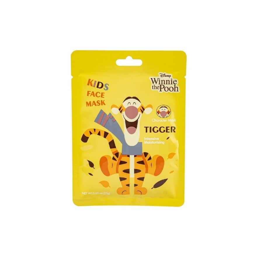 Winnie The Pooh Calming & Soothing Kids Facial Mask (Tigger) 3'S