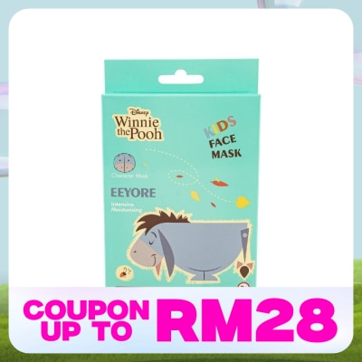 DISNEY Winnie The Pooh Calming & Soothing Kids Facial Mask (Eeyore) 3'S