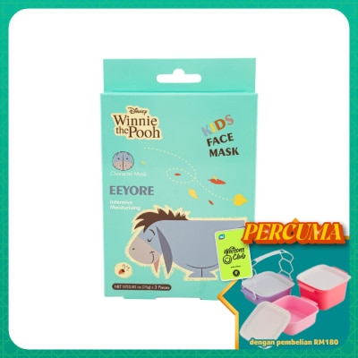 DISNEY - Winnie The Pooh Calming & Soothing Kids Facial Mask (Eeyore) 3'S (Expired Jan 2027)