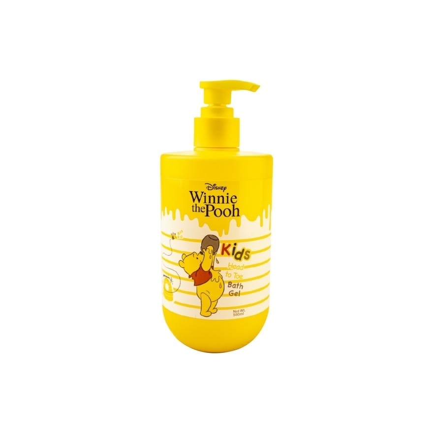 Winnie The Pooh Head to Toe Bath Gel & Mesh Sponge 500ml