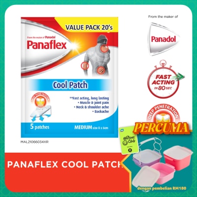 PANAFLEX - Cool Patch Fast Acting & Long-lasting 20S