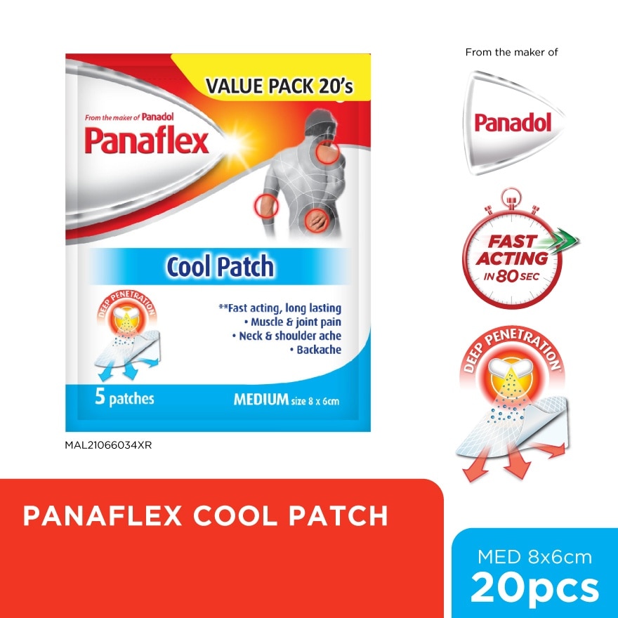 Cool Patch Fast Acting & Long-lasting 20S