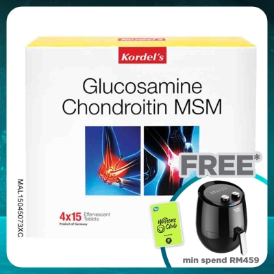 KORDEL'S Glucosamine Chondroitin MSM Efferverscent 4x15s