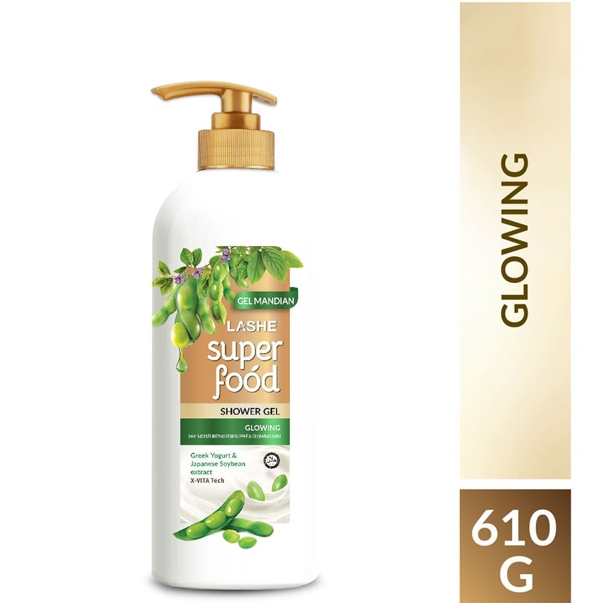 Super Food Shower Gel Glowing 610G